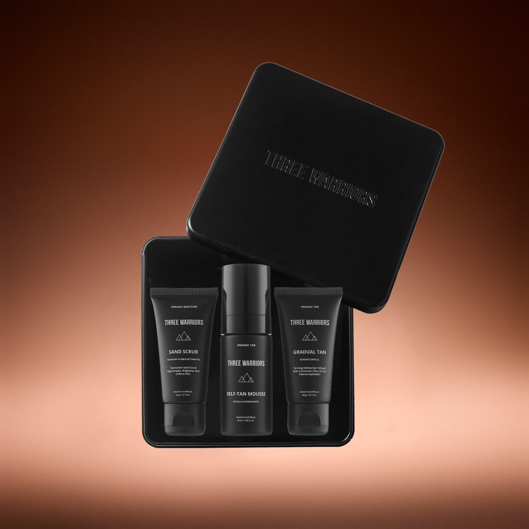 Tan Routine Minis | Three Warriors | Streak & Orange Free Organic Tan
