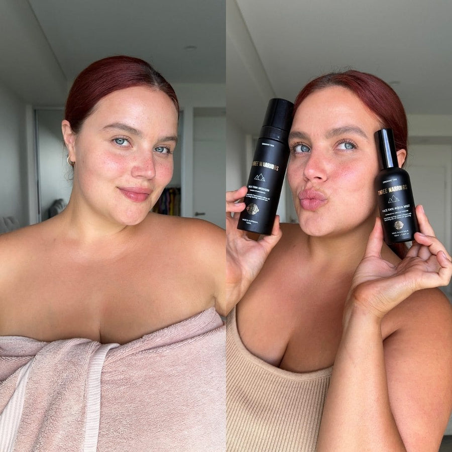 Deep Tan Starter Kit | Three Warriors | EASY THREE STEP ROUTINE 