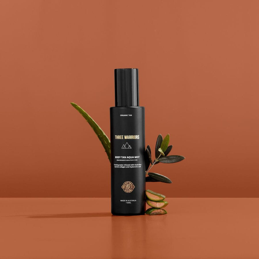 Body Tan Water | Three Warriors | Radiance Boosting Natural Tan Mist 