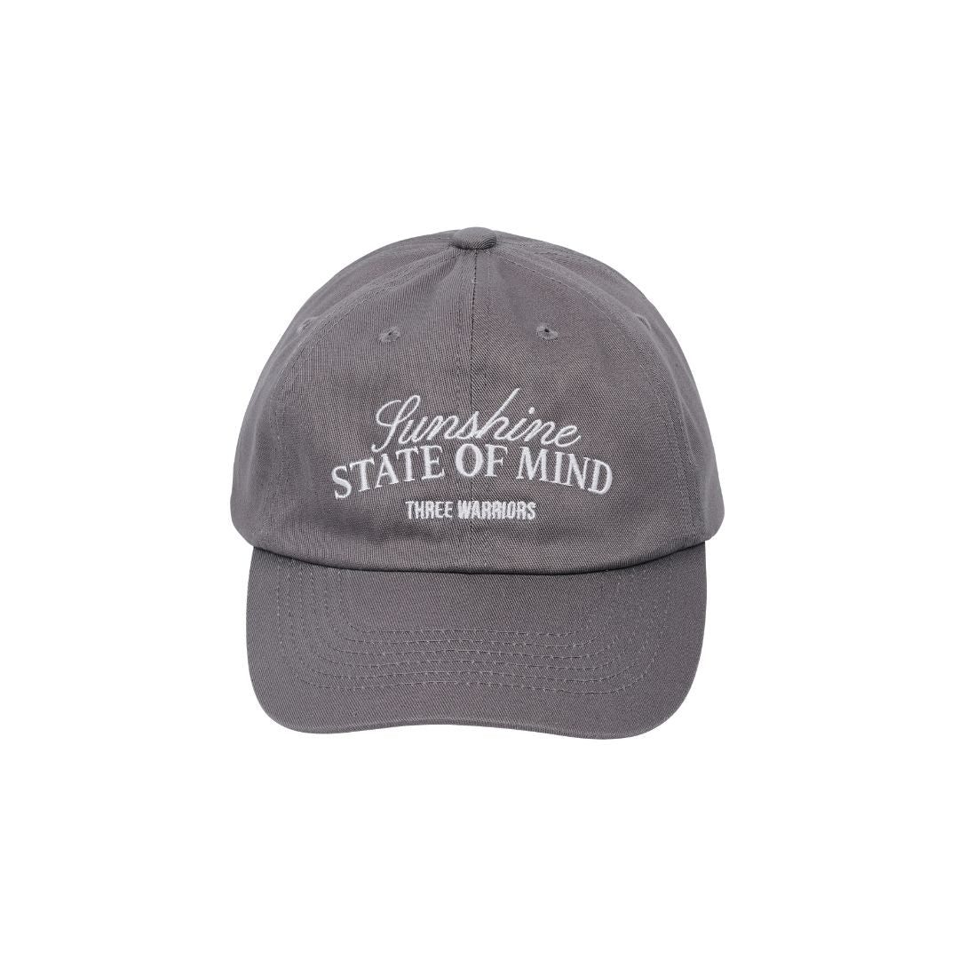 Sunshine State Of Mind Cap | Three Warriors | Streak & Orange Free Organic Tan