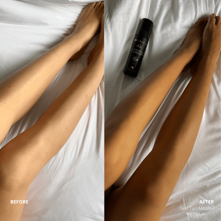 Self Tanning Mousse | Three Warriors | Olive Oil Infused Natural Tan  