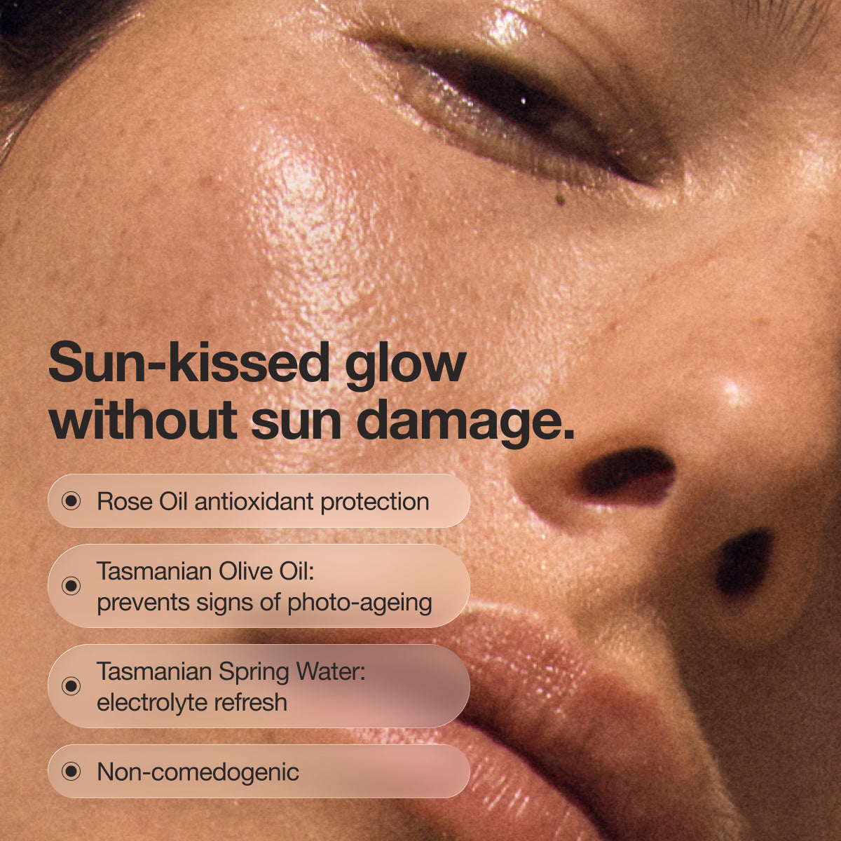 Face Tan Water