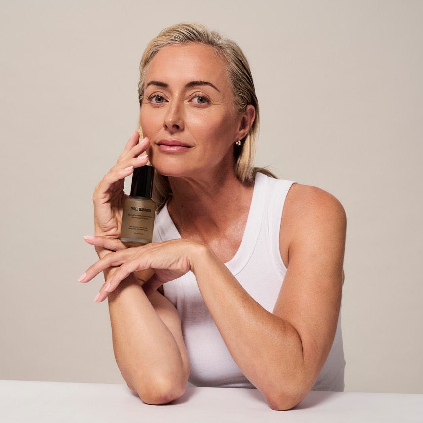 Radiant Complexion Serum By Sonia Kruger | Three Warriors | Streak & Orange Free Organic Tan